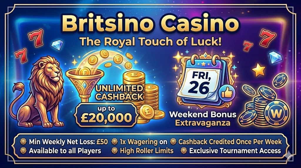 Online casino gaming experience at Britsino